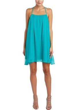Jack by BB Dakota Teal Shift Dress